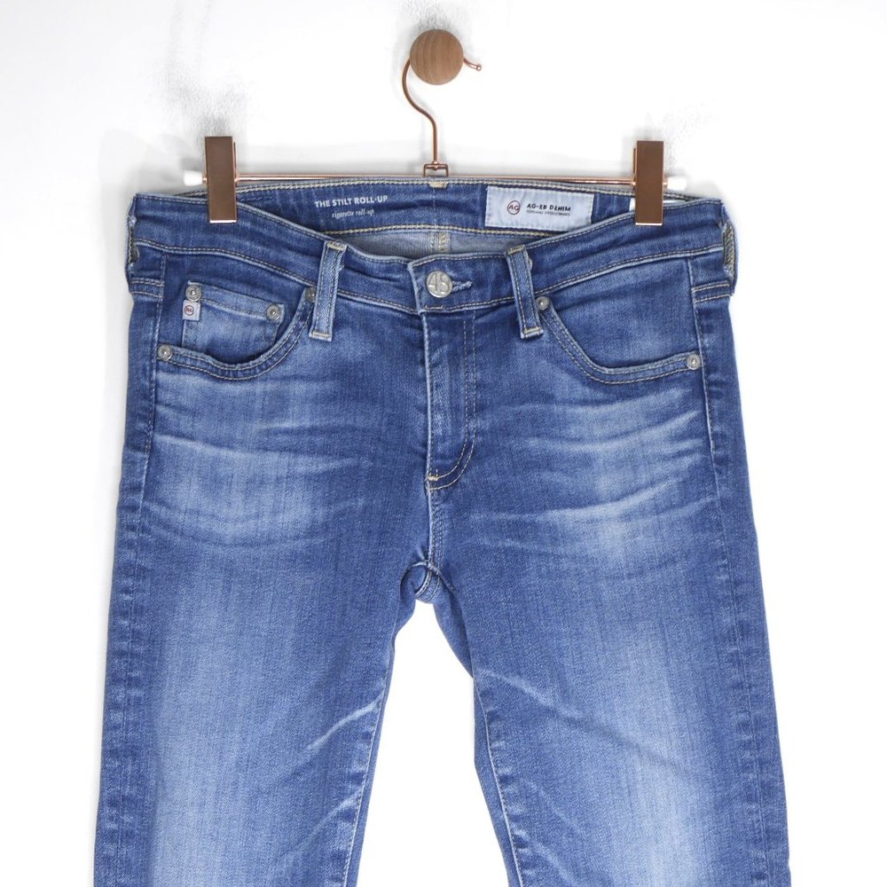 AG Jeans The Stilt Roll-Up - Cigarette Crop in 10 Years Liberation - Size 26